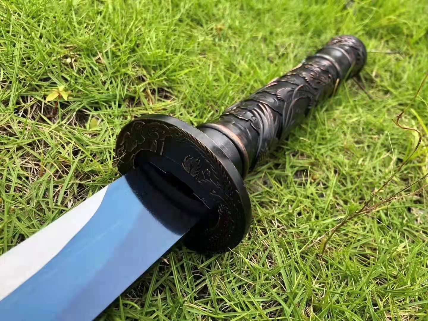 Amazon.com : SHZBZB Swords Handmade Chinese Kung Fu Sword Sharp
